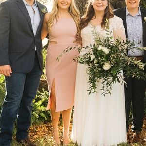 Revolve Elliatt Apollo Dress in Blush